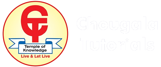 Chougala Tutorials 